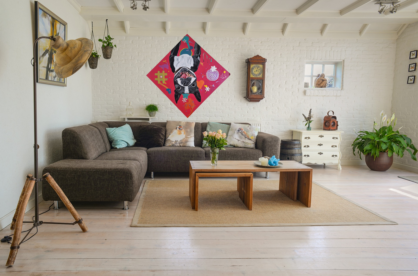 Content d’être heureux – Une œuvre lumineuse sur la joie et l’innocence du moment présent