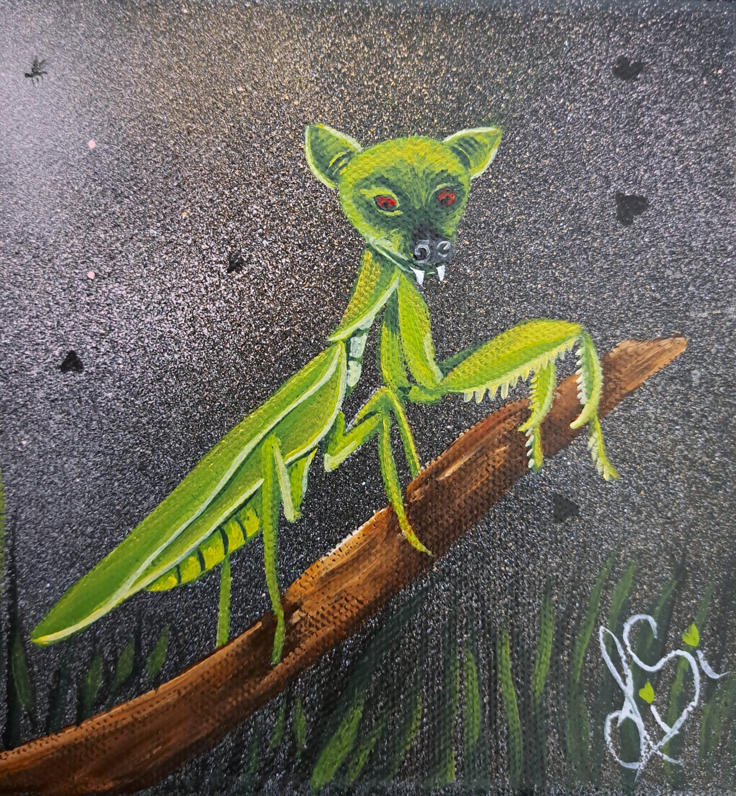 Mante-souris – Une créature hybride intrigante du Jardin d’Émilie