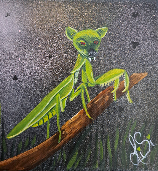 Mante-souris – Une créature hybride intrigante du Jardin d’Émilie