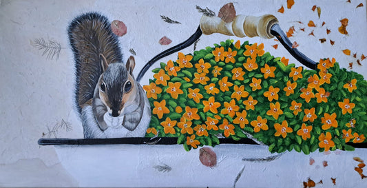 Le Chapardeur – Une œuvre animalière fascinante entre nature et malice